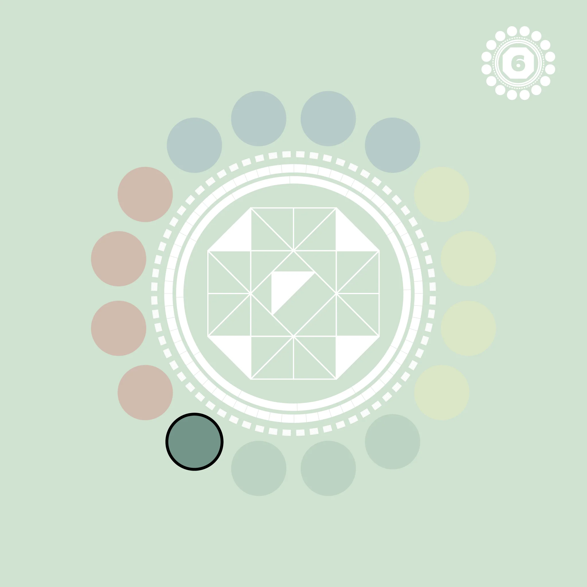Lesson 6 - Face 9 Maia - Quarter of Civilization - QxQ - The 16 Faces of the Godhead